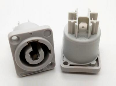 2+PE AC PowerCON Gray Socket KLS1-SLS-0701